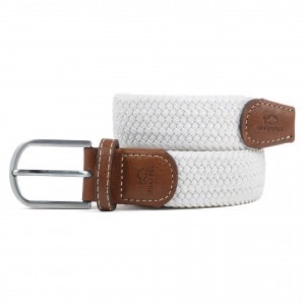 Coco White - Elastic Woven Belt